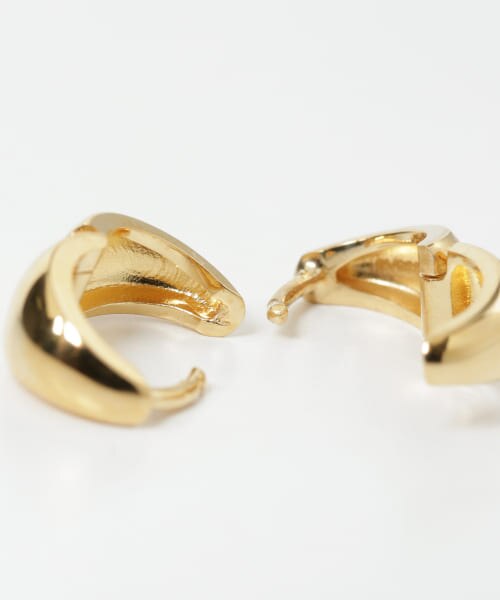 GOLD】decor【デコール】 Plump Drop Pierce L-