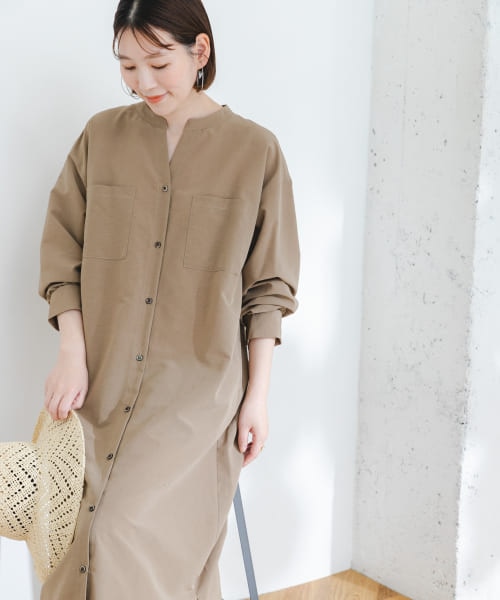 ROSSO F by ROSSO　クールタッチシャツワンピース