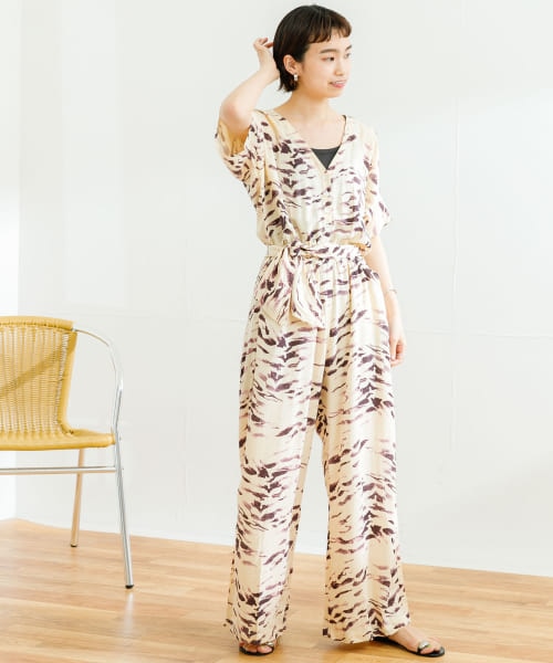 UR LUSANA JEN JUMPSUIT|URBAN RESEARCH(アーバンリサーチ)の通販