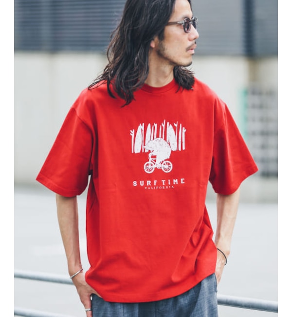 【アーバンリサーチ/URBAN RESEARCH】 Sonny Label ベアーモチーフグラフィックTシャツ