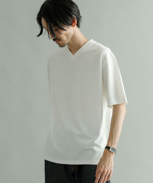 UR 『Sサイズあり』汗ジミ防止VネックTシャツ|URBAN RESEARCH(アーバン