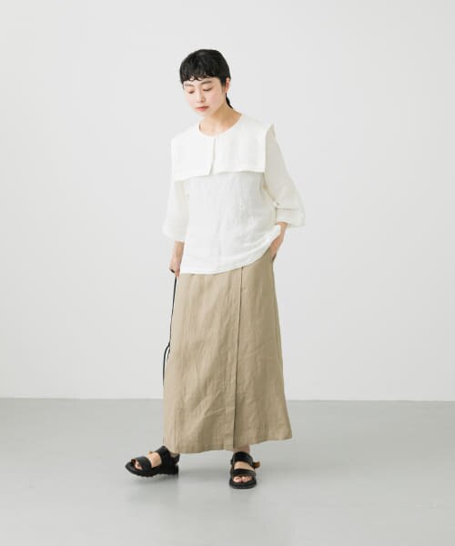 かぐれ ビッグカラーブラウス