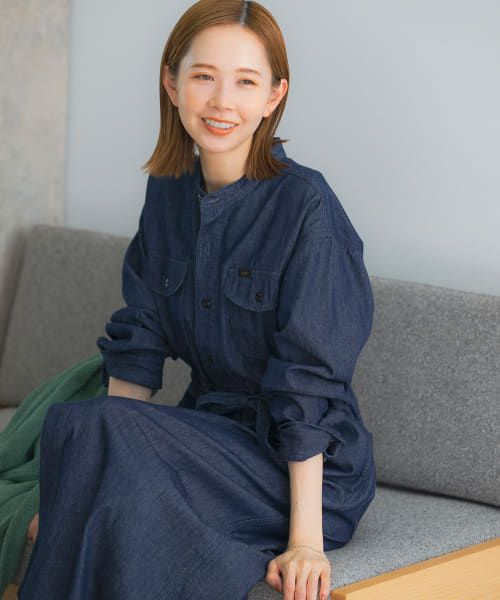 ROSSO 『別注』Lee×ROSSO BELTED DENIM DRESS|URBAN RESEARCH(アーバン