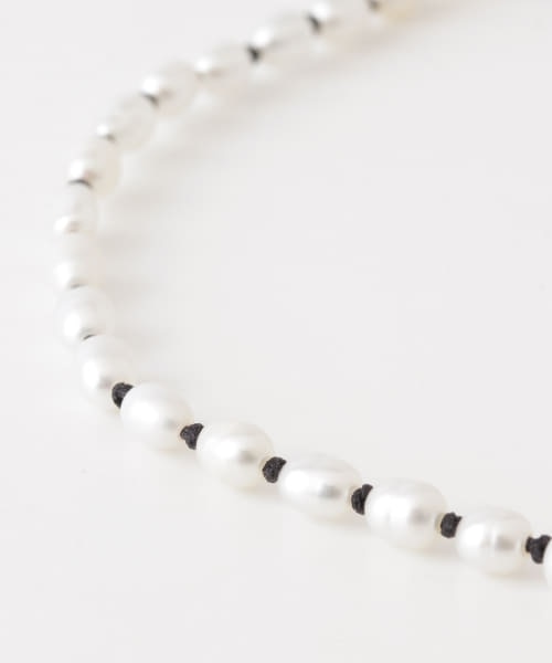 ROSSO JAMIRAY KNOTS PEARL SHORT NECKLACE|URBAN RESEARCH(アーバン