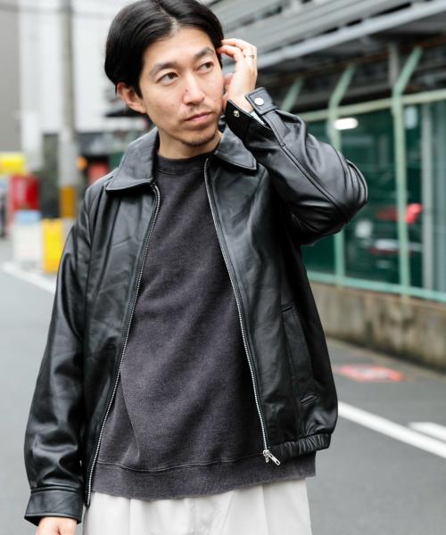 ITEMS ラムレザー ZIP UP ジャケット|URBAN RESEARCH(アーバンリサーチ