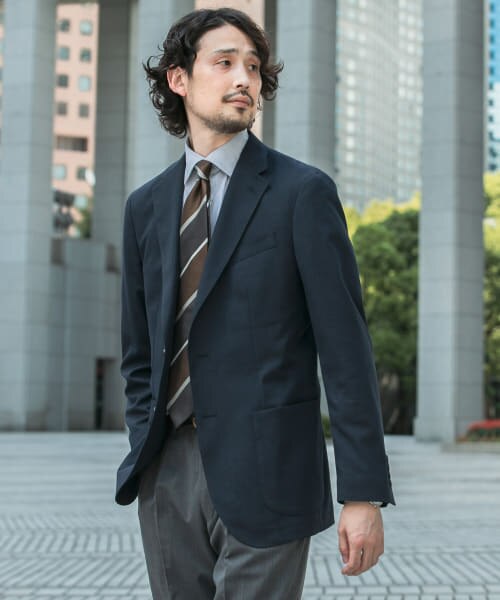 DOORS LIFE STYLE TAILOR ブラッシュドツイルジャケット|URBAN