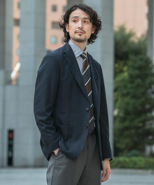 DOORS LIFE STYLE TAILOR ブラッシュドツイルジャケット|URBAN