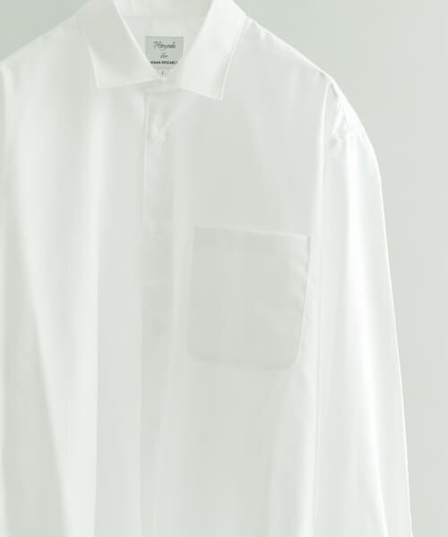 【WHITE】HITOYOSHIレギュラーシャツ