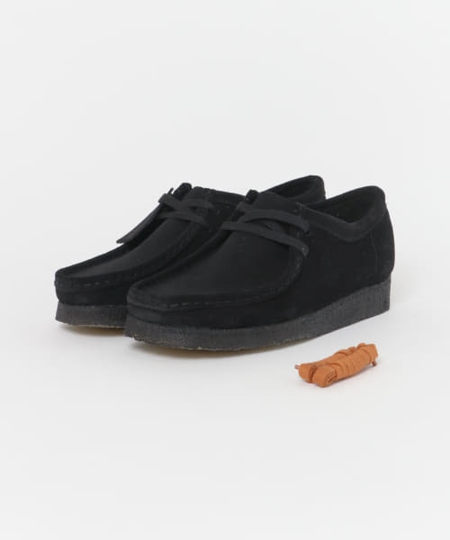 Clarks 2024 wallabee black