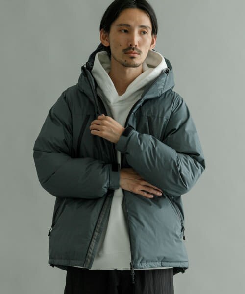 UR 『蓄熱』『別注』NANGA×UR AURORA 3layer downblouson|URBAN