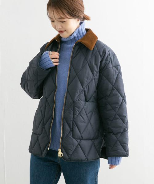 別注』Barbour×DOORS 20th Quilted Short Jacket-