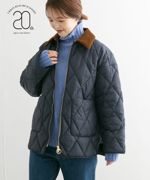 予約】DOORS 『別注』Barbour×DOORS 20th Quilted Short Jacket|URBAN