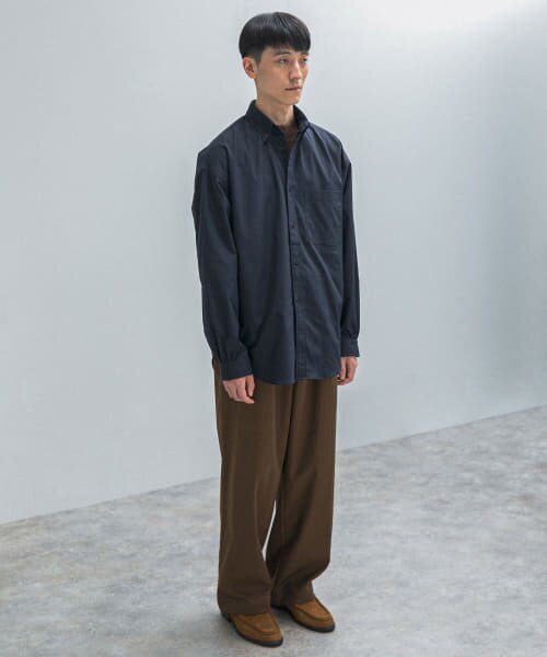 UR FUNCTIONAL WIDE BUTTON DOWN SHIRTS|URBAN RESEARCH(アーバン 