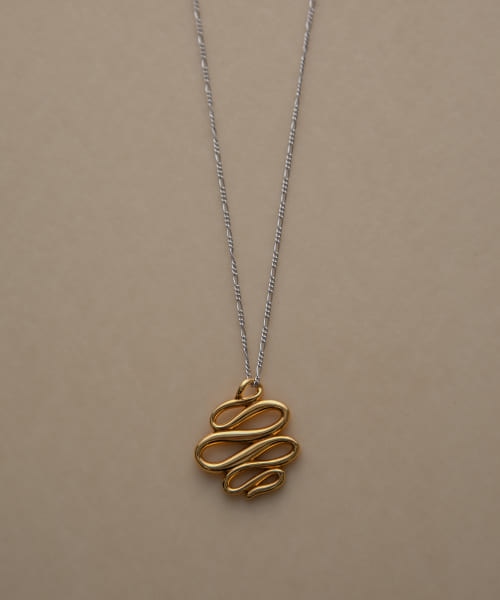 【Y/GOLD】Favorible ball design YG necklace