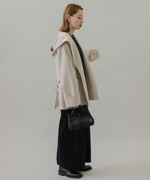 Sonny Label ウールリバーフードミディコート|URBAN RESEARCH