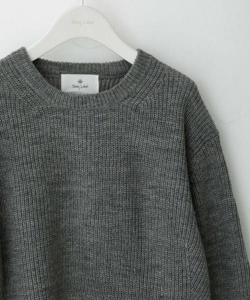 Sonny Label ウォッシャブルウール混クルーネックニット|URBAN ...