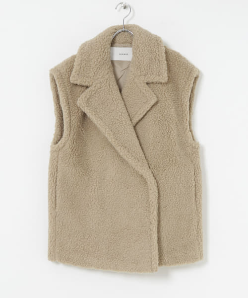 UR ADAWAS FAKE MOUTON GILET|URBAN RESEARCH(アーバンリサーチ)の通販