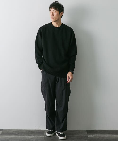 DOORS 『WEB限定』『4サイズ展開』手洗い可 WOOL100% クルーネック