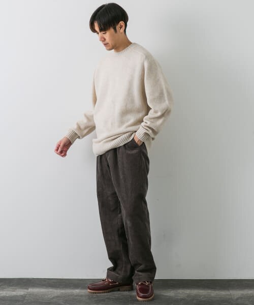 DOORS 『WEB限定』『4サイズ展開』手洗い可 WOOL100% クルーネック