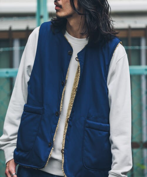 Sonny Label 『別注』ARMY TWILL×Sonny Label Reversible Vest|URBAN