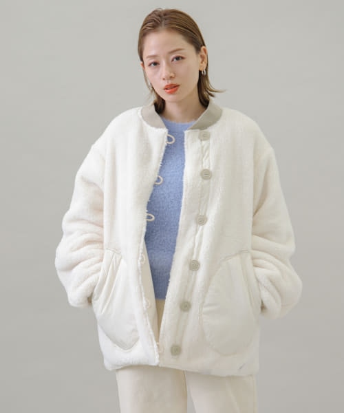 IVORY】『別注』ARMY TWILL*Sonny Label Pe Weather Blouson-