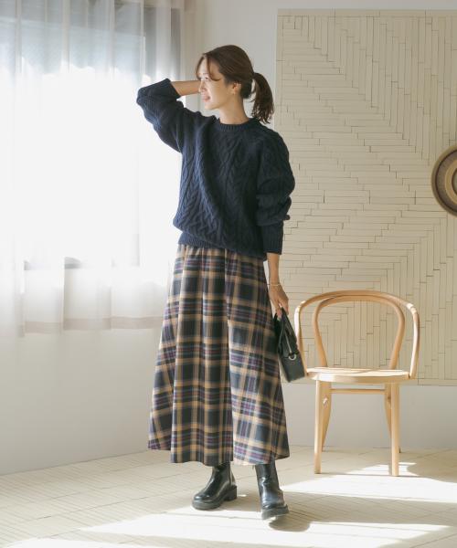 DOORS 『別注』O'NEIL OF DUBLIN×DOORS WOOLSWINGSKIRT|URBAN RESEARCH