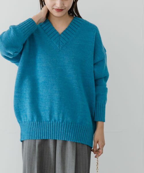 UR KERRY Vneck Knit|URBAN RESEARCH(アーバンリサーチ)の通販｜アイルミネ