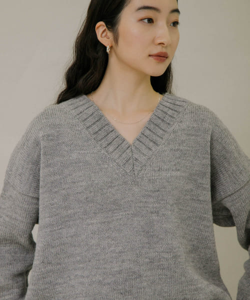 UR KERRY Vneck Knit|URBAN RESEARCH(アーバンリサーチ)の通販｜アイルミネ