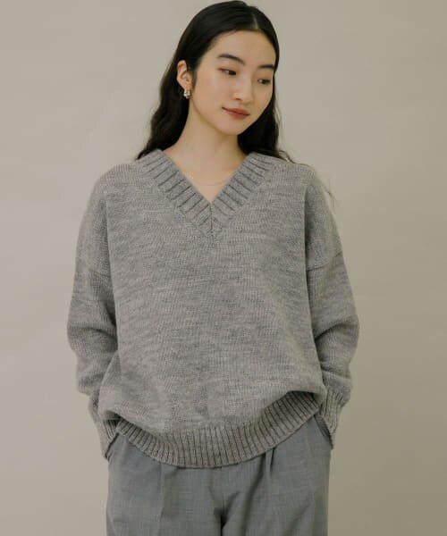 UR KERRY Vneck Knit|URBAN RESEARCH(アーバンリサーチ)の通販｜アイルミネ