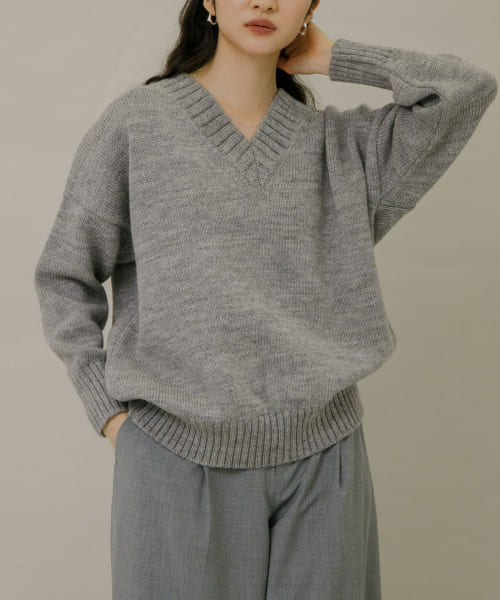 UR KERRY Vneck Knit|URBAN RESEARCH(アーバンリサーチ)の通販｜アイルミネ