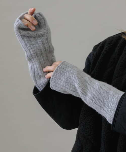 Sonny Label William Brunton Hand Knits リブ編みアームウォーマー