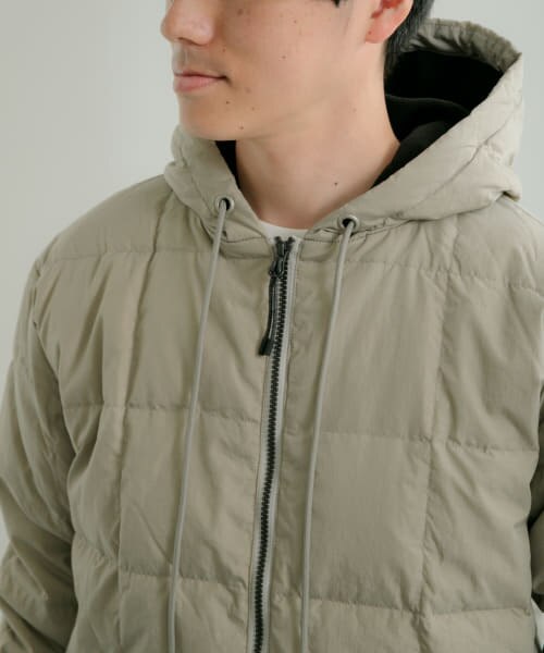 ITEMS TAION SC FRONT ZIP DOWN HOODIE|URBAN RESEARCH(アーバン