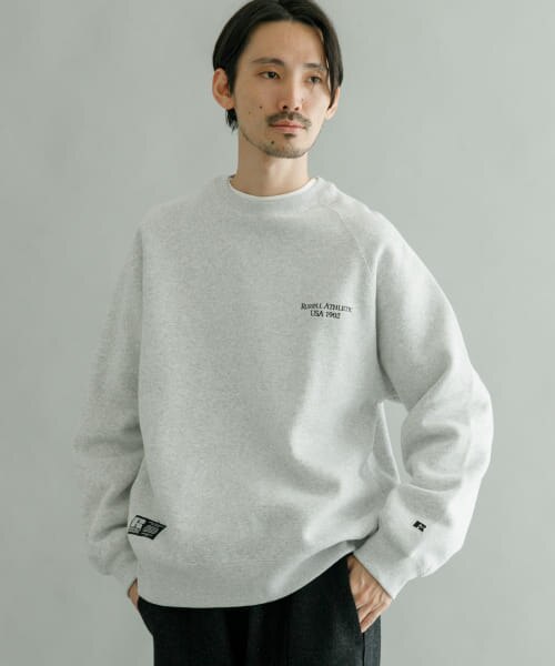 UR 『別注』RUSSELLATHLETIC×UR 起毛SWEAT CREW-NECK|URBAN RESEARCH