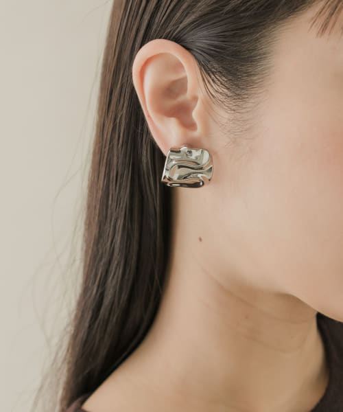 ROSSO Favorible Smokyquartz wavy earcuff|URBAN RESEARCH(アーバン