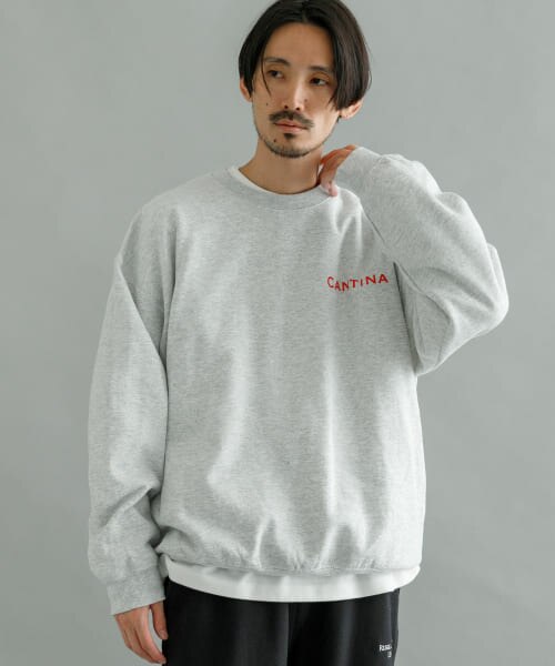 UR URBAN RESEARCH iD CANTINA Sweat Crew Neck|URBAN RESEARCH