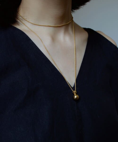 UR 『別注』Naotokojima×URBAN RESEARCH long ball necklace|URBAN