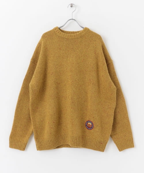 Sonny Label POLeR MIXTWEED ELBOW PATCH KNIT|URBAN RESEARCH