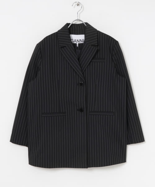 UR GANNI Stretch Stripe Blazer|URBAN RESEARCH(アーバンリサーチ)の