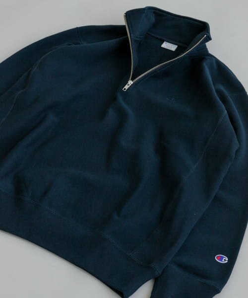 UR 『別注』Champion×URBAN RESEARCH　HALF ZIP SWEAT