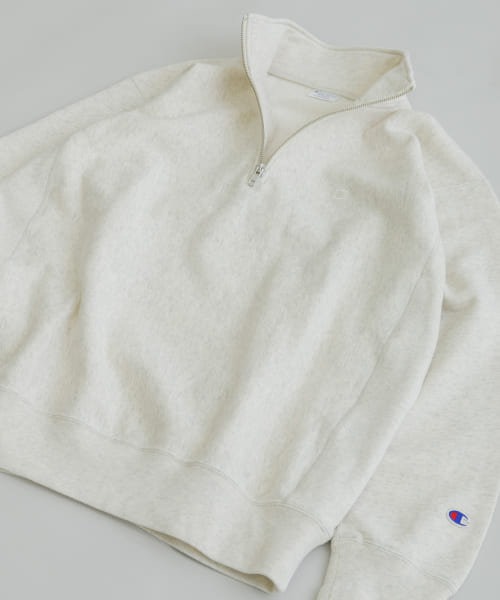 予約】UR 『別注』Champion×URBAN RESEARCH HALF ZIP SWEAT|URBAN