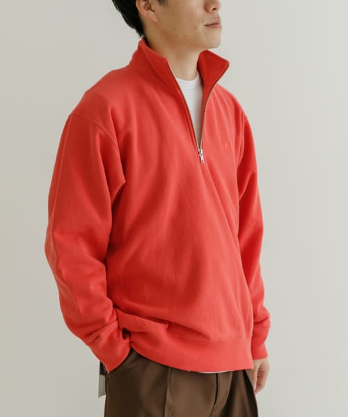 UR 『別注』Champion×URBAN RESEARCH　HALF ZIP SWEAT