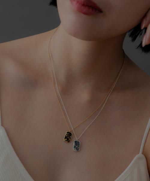 SMELLY so' rectangle plate necklace|URBAN RESEARCH(アーバン