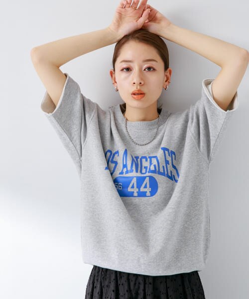 Sonny Label 『別注』Champion×Sonny Label ロゴスウェットTシャツ