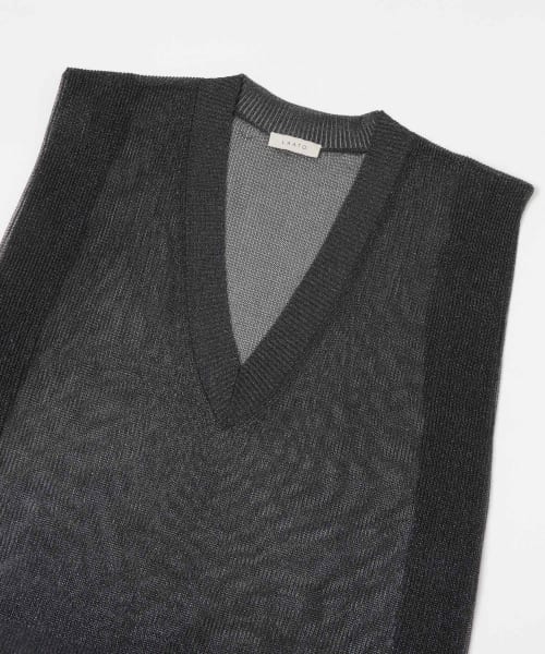 LAATO glass knit vest