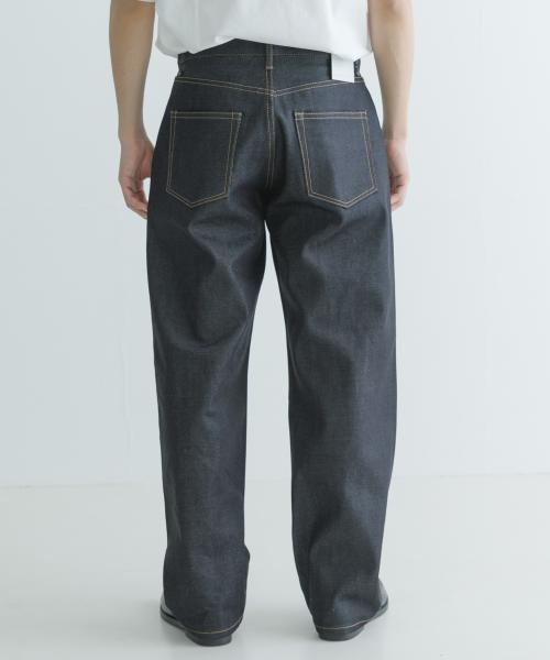 UR SHIOTA　スーピマDENIM PANTSワイド #BOB