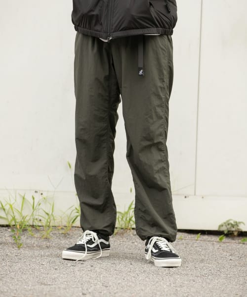 URBS LOWERCASE / GRAMICCI NYLON TRACK PANT|URBAN RESEARCH