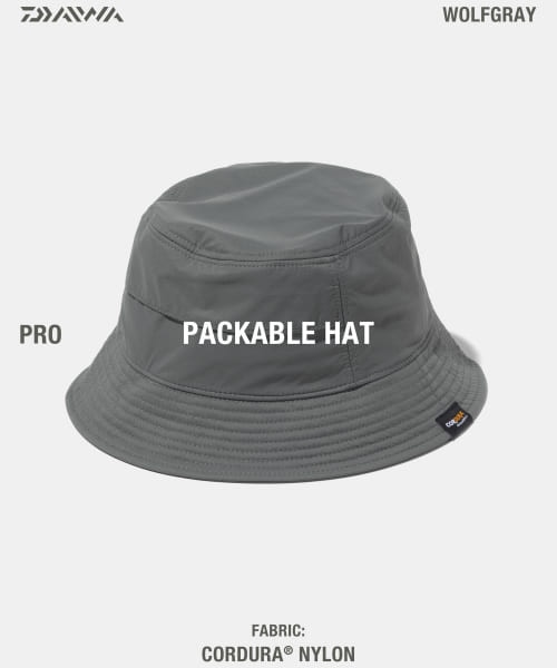 UR DAIWA LIFESTYLE PRO PACKABLE BUCKET HAT|URBAN RESEARCH(アーバン