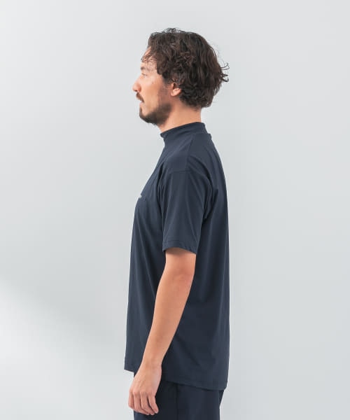 予約】Sonny Label OOPS ハイストレッチモックネックTシャツ|URBAN