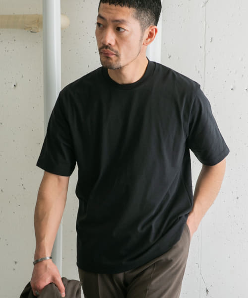 ROSSO 『XLサイズあり』JAPAN FABRIC クルーネックTシャツ|URBAN ...