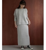 Sonny Label 『WEB限定』トップス×スカートニットセットアップ